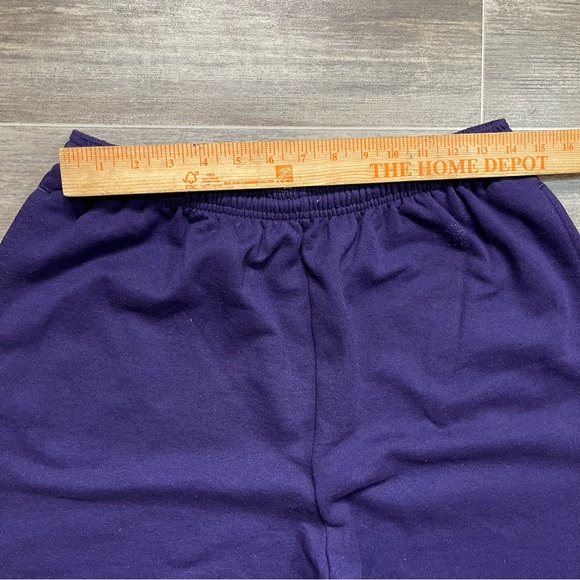 Vintage Purple Wide Leg Sweatpants - Picture 6 of 9